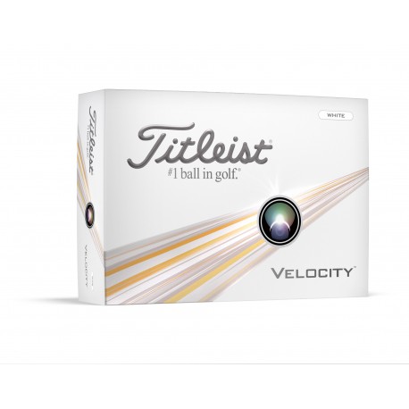 Titleist Velocity Logobollar