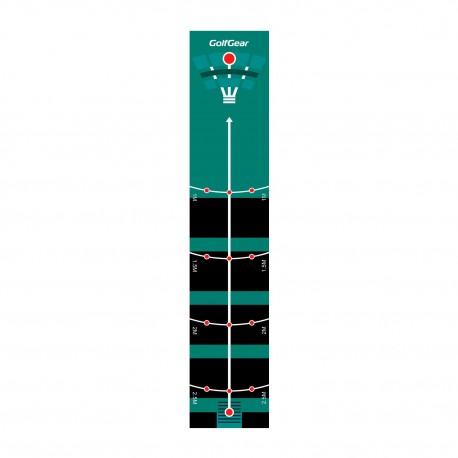 GolfGear Puttmatta DeLuxe 300X60 Cm