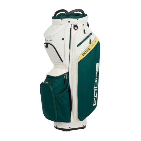 Cobra Ultralight 2 Cart Bag - Sugared Almond/Dark Mrytle/Sunny Yellow
